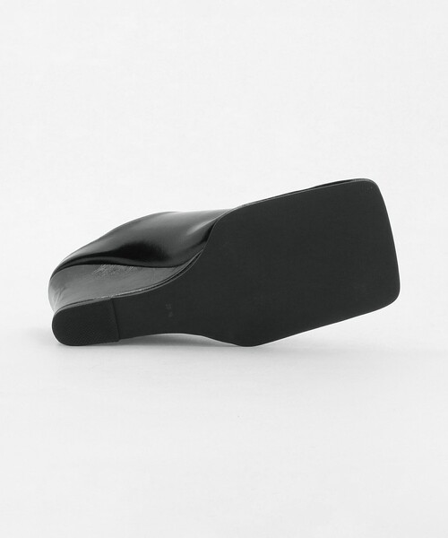 MARW UNITED ARROWS(マルゥ ユナイテッドアローズ)の「<MARW UNITED ARROWS+ODETTE E ODILE>スクエア ウェッジ ミュール(その他シューズ・レディース・ブラック・23.5cm/22.5cm/24.5cm/23cm/25cm/22cm/24cm)」の11枚目の写真