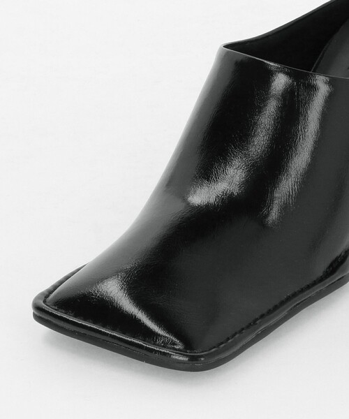 MARW UNITED ARROWS(マルゥ ユナイテッドアローズ)の「<MARW UNITED ARROWS+ODETTE E ODILE>スクエア ウェッジ ミュール(その他シューズ・レディース・ブラック・23.5cm/22.5cm/24.5cm/23cm/25cm/22cm/24cm)」の9枚目の写真