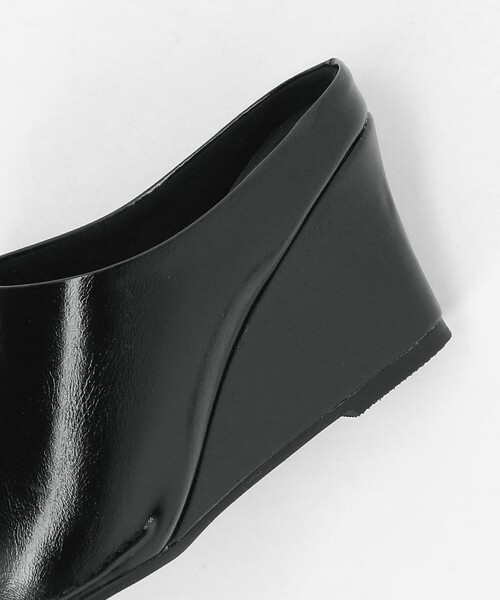 MARW UNITED ARROWS(マルゥ ユナイテッドアローズ)の「<MARW UNITED ARROWS+ODETTE E ODILE>スクエア ウェッジ ミュール(その他シューズ・レディース・ブラック・23.5cm/22.5cm/24.5cm/23cm/25cm/22cm/24cm)」の8枚目の写真