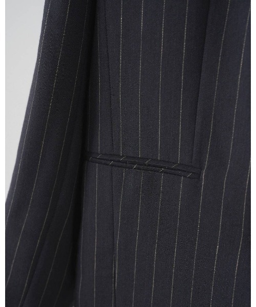 anuke(アンヌーク)の「Over Linen Jacket 62610104(テーラードジャケット・レディース・ネイビー/ブラウン・38/36)」の20枚目の写真