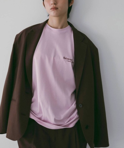 anuke(アンヌーク)の「Over Linen Jacket 62610104(テーラードジャケット・レディース・ネイビー/ブラウン・38/36)」の10枚目の写真