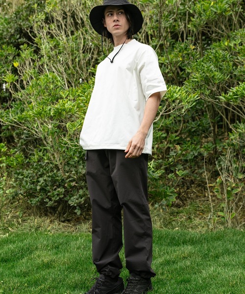 phenix outdoor(フェニックスアウトドア)の「phenix outdoor(フェニックスアウトドア) PHENIX WIDE T-SHIRTS / フェニックス ワイドTシャツ(Tシャツ/カットソー・メンズ・クリアブルー/オフホワイト/ブラック/ネイビー/ライトグリーン・S/XS/XL/L/M)」の20枚目の写真