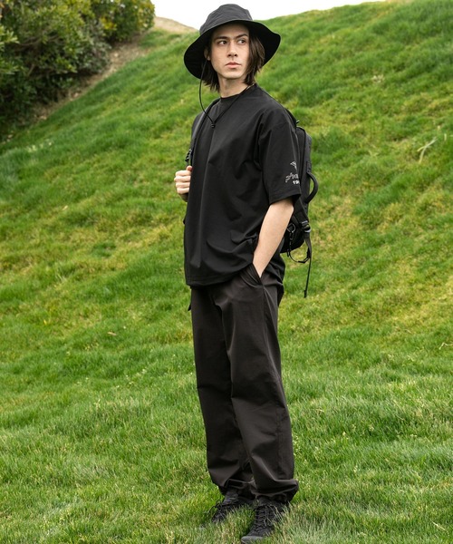 phenix outdoor(フェニックスアウトドア)の「phenix outdoor(フェニックスアウトドア) PHENIX WIDE T-SHIRTS / フェニックス ワイドTシャツ(Tシャツ/カットソー・メンズ・クリアブルー/オフホワイト/ブラック/ネイビー/ライトグリーン・S/XS/XL/L/M)」の18枚目の写真