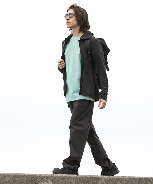 phenix outdoor(フェニックスアウトドア)の「phenix outdoor(フェニックスアウトドア) PHENIX WIDE T-SHIRTS / フェニックス ワイドTシャツ(Tシャツ/カットソー・メンズ・クリアブルー/オフホワイト/ブラック/ネイビー/ライトグリーン・S/XS/XL/L/M)」の15枚目の写真