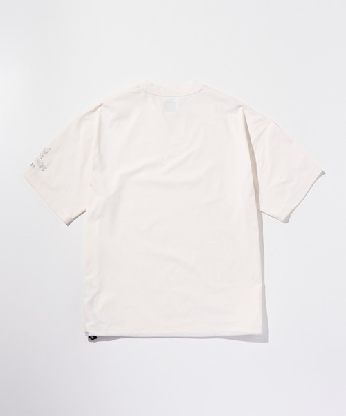 phenix outdoor(フェニックスアウトドア)の「phenix outdoor(フェニックスアウトドア) PHENIX WIDE T-SHIRTS / フェニックス ワイドTシャツ(Tシャツ/カットソー・メンズ・クリアブルー/オフホワイト/ブラック/ネイビー/ライトグリーン・S/XS/XL/L/M)」の9枚目の写真