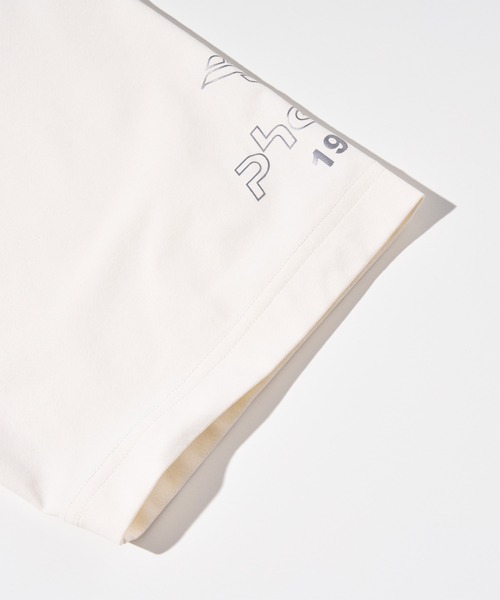 phenix outdoor(フェニックスアウトドア)の「phenix outdoor(フェニックスアウトドア) PHENIX WIDE T-SHIRTS / フェニックス ワイドTシャツ(Tシャツ/カットソー・メンズ・クリアブルー/オフホワイト/ブラック/ネイビー/ライトグリーン・S/XS/XL/L/M)」の7枚目の写真