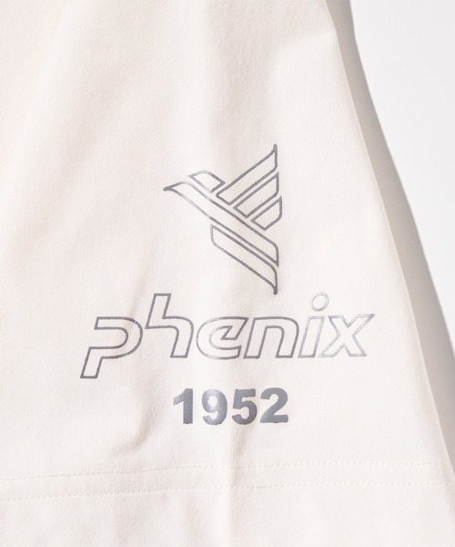 phenix outdoor(フェニックスアウトドア)の「phenix outdoor(フェニックスアウトドア) PHENIX WIDE T-SHIRTS / フェニックス ワイドTシャツ(Tシャツ/カットソー・メンズ・クリアブルー/オフホワイト/ブラック/ネイビー/ライトグリーン・S/XS/XL/L/M)」の6枚目の写真