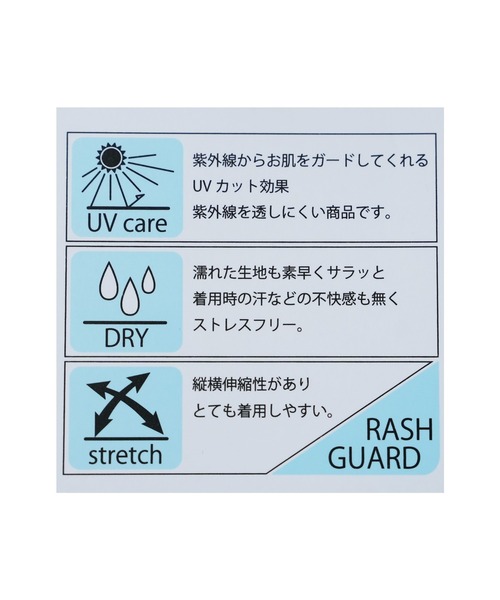 reca(レカ)の「ウエストタックワンピースラッシュガード(ラッシュガード・レディース・ブラック/チャコールグレー・M)」の18枚目の写真