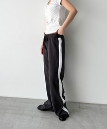 CANAL JEAN | El mar ローライズラインパンツ(スウェットパンツ)