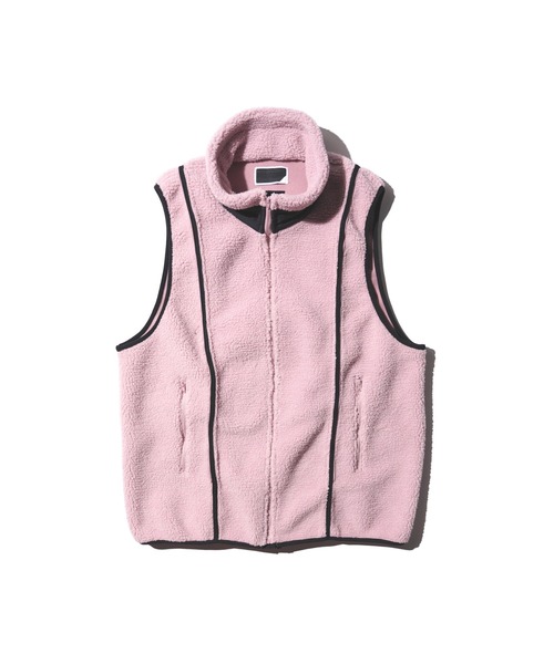 PHINGERIN（フィンガリン）の「PHINGERIN / フィンガリン NOREN BOA FLEECE JACKET (PD-252-JK-061)（その他アウター・メンズ・ピンク・LARGE）」の8枚目の写真