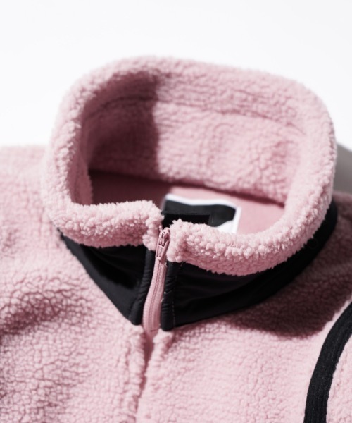 PHINGERIN（フィンガリン）の「PHINGERIN / フィンガリン NOREN BOA FLEECE JACKET (PD-252-JK-061)（その他アウター・メンズ・ピンク・LARGE）」の10枚目の写真