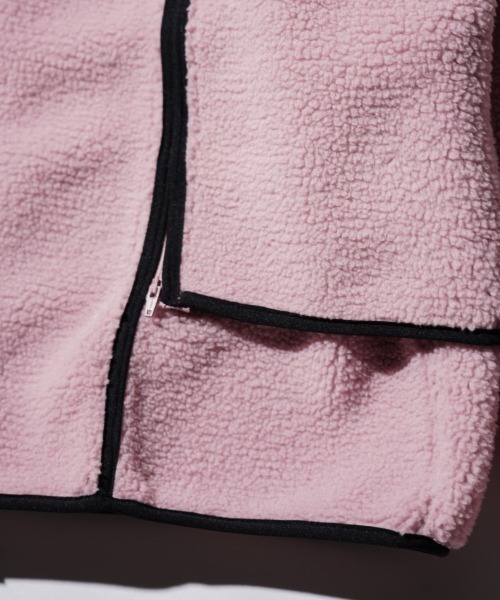 PHINGERIN（フィンガリン）の「PHINGERIN / フィンガリン NOREN BOA FLEECE JACKET (PD-252-JK-061)（その他アウター・メンズ・ピンク・LARGE）」の13枚目の写真