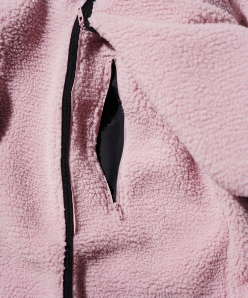 PHINGERIN（フィンガリン）の「PHINGERIN / フィンガリン NOREN BOA FLEECE JACKET (PD-252-JK-061)（その他アウター・メンズ・ピンク・LARGE）」の16枚目の写真