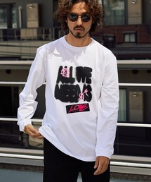 mlt5684- 5.6ozコットン天竺 ALLWENEEDISシークインLS Tシャツ(624-02898)