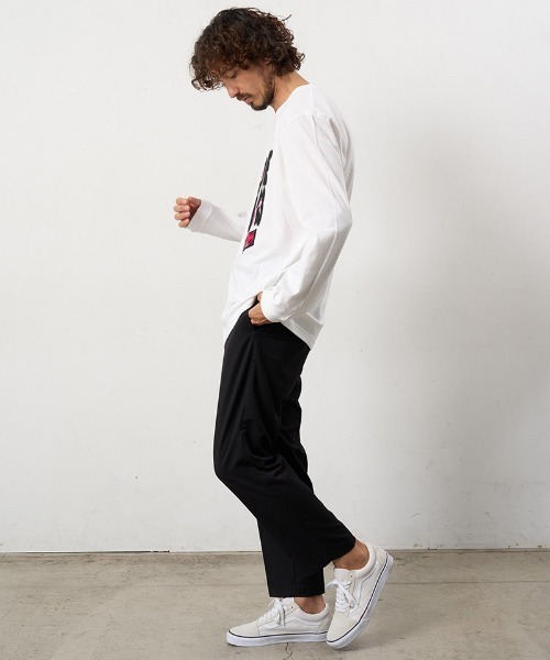 STUD MUFFIN(スタッドマフィン)の「mlt5684- 5.6ozコットン天竺 ALLWENEEDISシークインLS Tシャツ(624-02898)(Tシャツ/カットソー・メンズ・ブラック/チャコールグレー/ホワイト・2/3/4)」の20枚目の写真