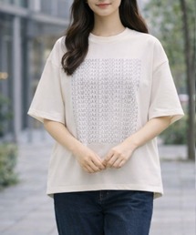 【KILA MODA】きらめきロゴデザインプルオーバー