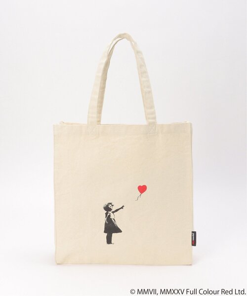 VENCEEXCHANGE(ヴァンスエクスチェンジ)の「Banksy バンクシー ボックストートバッグ(ショルダーバッグ・メンズ・アイボリー/その他1/その他2・フリー)」の19枚目の写真