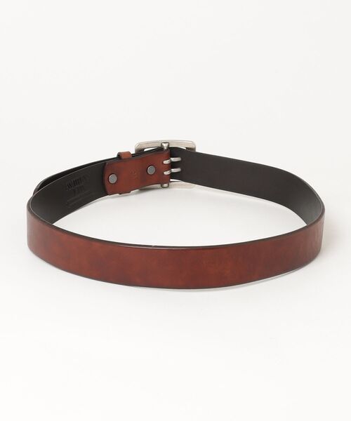 AVIREX(アヴィレックス)の「《直営店限定》COW LEATHER BELT DOUBLE PIN / カウレザー ダブル ピン ベルト / AVIREX /アヴィレックス(ベルト・メンズ・ダークブラウン/ブラック/キャメル・34inch/32inch/28inch/30inch/36inch)」の15枚目の写真