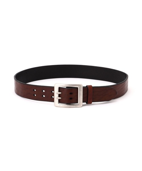 AVIREX(アヴィレックス)の「《直営店限定》COW LEATHER BELT DOUBLE PIN / カウレザー ダブル ピン ベルト / AVIREX /アヴィレックス(ベルト・メンズ・ダークブラウン/ブラック/キャメル・34inch/32inch/28inch/30inch/36inch)」の13枚目の写真