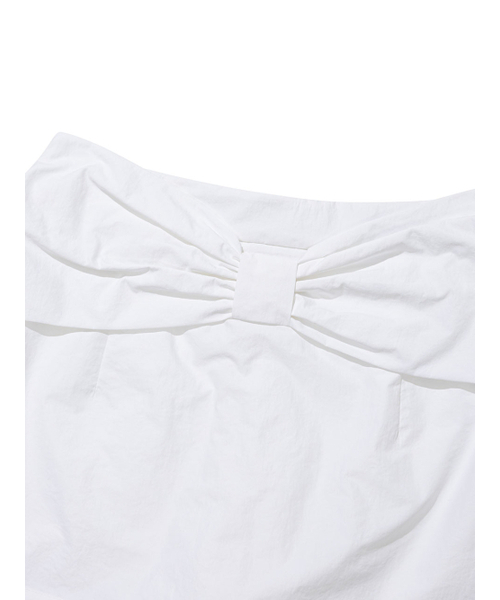 UGLY SHADOW（アグリーシャドウ）の「GIANT RIBBON SKIRT PANTS(WHITE)（スカート・レディース・その他・SMALL/MEDIUM）」の6枚目の写真