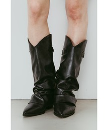 Knuth Marf | western belted boots(ブーツ)