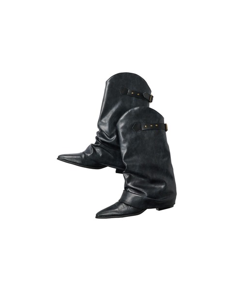 Knuth Marf(クヌースマーフ)の「western belted boots(ブーツ・レディース・ブラック/ブラウン・24/25/23)」の19枚目の写真