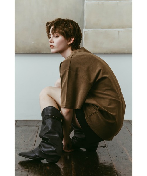 Knuth Marf(クヌースマーフ)の「western belted boots(ブーツ・レディース・ブラック/ブラウン・24/25/23)」の12枚目の写真