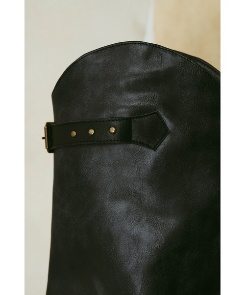 Knuth Marf(クヌースマーフ)の「western belted boots(ブーツ・レディース・ブラック/ブラウン・24/25/23)」の17枚目の写真
