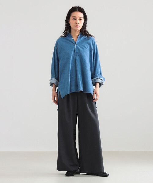 Demi-Luxe BEAMS(デミルクス ビームス)の「TICCA / デニム チュニック(シャツ/ブラウス・レディース・ブルー系その他4・1/2)」の11枚目の写真