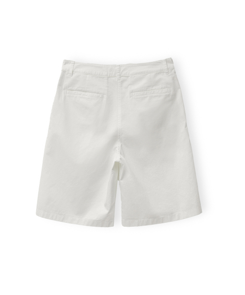 BROWNYARD(ブラウンヤード)の「W ウォッシュドハーフパンツ、アイボリー(その他パンツ・レディース・その他・1/2)」の2枚目の写真