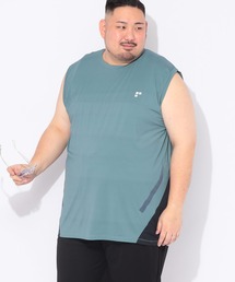 EXCELLENT FINE（エクセレント ファイン）の「Tシャツ ノースリーブ メンズ 大きいサイズ ベア天竺 切り替え クルーネック タンクトップ EXCELLENT FINE (エクセレントファイン)（Tシャツ/カットソー）」