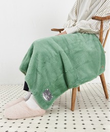 emesuelee（エメスーリー）の「4way ねこ刺繍 ふわふわもこもこ ブランケット 70cm×100cm（ブランケット）」