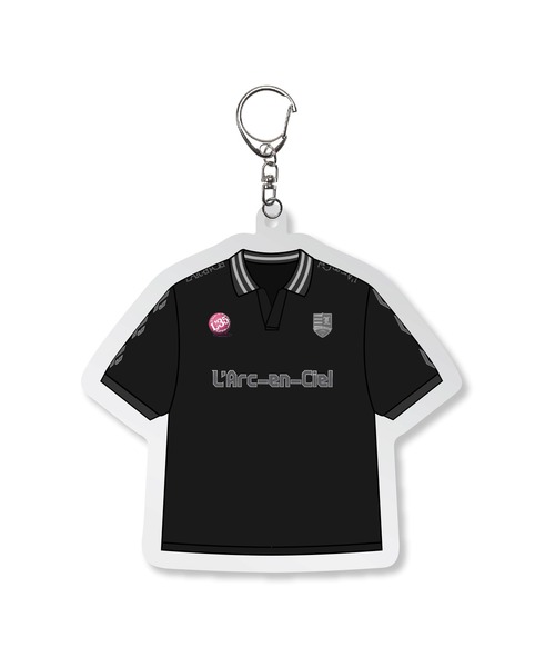 ZOZOVILLA(ゾゾヴィラ)の「【L’Arc-en-Ciel × ZOZOVILLA】Football Game Shirt Acrylic Keychain(その他・メンズ・ブラック・FREE)」の1枚目の写真