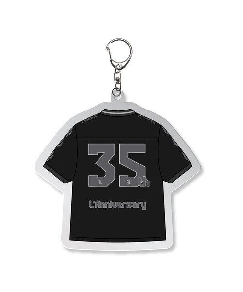 ZOZOVILLA(ゾゾヴィラ)の「【L’Arc-en-Ciel × ZOZOVILLA】Football Game Shirt Acrylic Keychain(その他・メンズ・ブラック・FREE)」の2枚目の写真