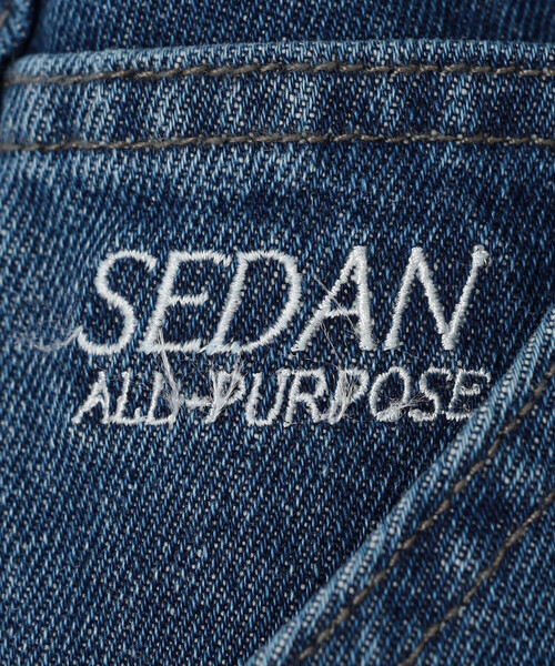 SEDAN ALL-PURPOSE(セダンオールパーパス)の「SEDAN ALL-PURPOSE | デニム カーペンターショーツ MEN(その他パンツ・メンズ・ダークインディゴブルー/ブラック・M/XL/L)」の13枚目の写真