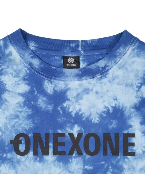 ONEXONE(ワンフォーワン)の「【ONEXONE/ワンフォーワン】タイダイボックスTシャツ(Tシャツ/カットソー・メンズ・ブルー/ブラック/ホワイト・LARGE/MEDIUM)」の5枚目の写真