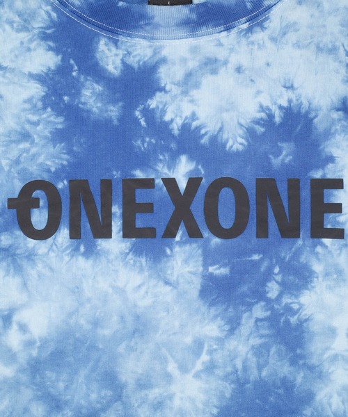 ONEXONE(ワンフォーワン)の「【ONEXONE/ワンフォーワン】タイダイボックスTシャツ(Tシャツ/カットソー・メンズ・ブルー/ブラック/ホワイト・LARGE/MEDIUM)」の6枚目の写真