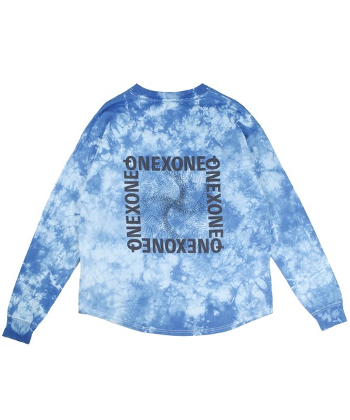 ONEXONE(ワンフォーワン)の「【ONEXONE/ワンフォーワン】タイダイボックスTシャツ(Tシャツ/カットソー・メンズ・ブルー/ブラック/ホワイト・LARGE/MEDIUM)」の10枚目の写真