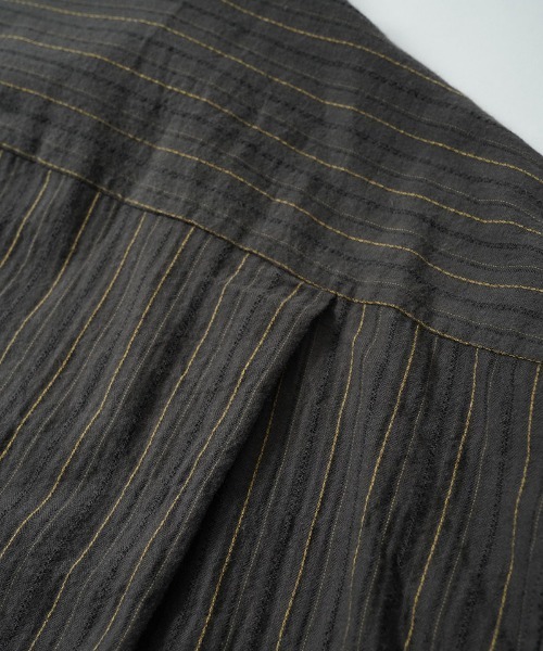 EGO TRIPPING(エゴトリッピング)の「ms6556-BRUSH-PULLOVER SHIRTS プルオーバーシャツ(616707)(シャツ/ブラウス・メンズ・ネイビー/ダークブラウン・46/48)」の12枚目の写真
