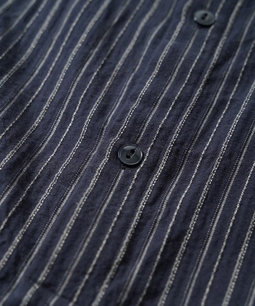 EGO TRIPPING(エゴトリッピング)の「ms6556-BRUSH-PULLOVER SHIRTS プルオーバーシャツ(616707)(シャツ/ブラウス・メンズ・ネイビー/ダークブラウン・46/48)」の16枚目の写真