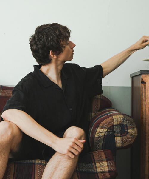 BROOKS BROTHERS(ブルックスブラザーズ)の「『別注』BROOKS BROTHERS×URBAN RESEARCH LINEN CAMP SHIRTS SHORT-SLEEVE(シャツ/ブラウス・メンズ・ブルー/ブラック/ボルドー・LARGE/MEDIUM/X-LARGE)」の7枚目の写真