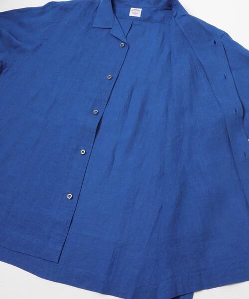 BROOKS BROTHERS(ブルックスブラザーズ)の「『別注』BROOKS BROTHERS×URBAN RESEARCH LINEN CAMP SHIRTS SHORT-SLEEVE(シャツ/ブラウス・メンズ・ブルー/ブラック/ボルドー・LARGE/MEDIUM/X-LARGE)」の17枚目の写真