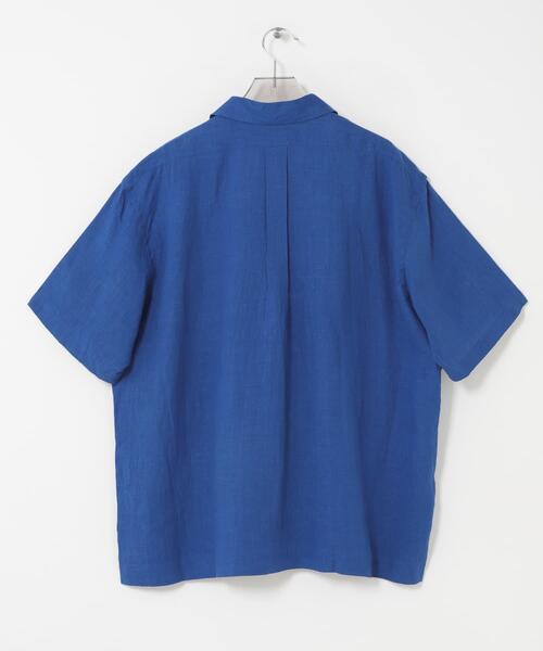 BROOKS BROTHERS(ブルックスブラザーズ)の「『別注』BROOKS BROTHERS×URBAN RESEARCH LINEN CAMP SHIRTS SHORT-SLEEVE(シャツ/ブラウス・メンズ・ブルー/ブラック/ボルドー・LARGE/MEDIUM/X-LARGE)」の18枚目の写真