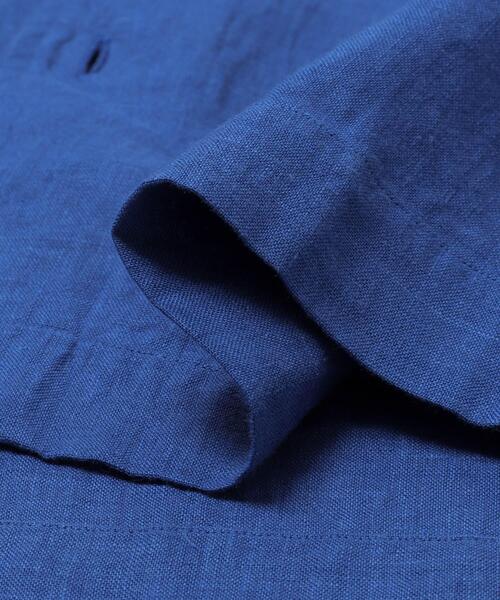 BROOKS BROTHERS(ブルックスブラザーズ)の「『別注』BROOKS BROTHERS×URBAN RESEARCH LINEN CAMP SHIRTS SHORT-SLEEVE(シャツ/ブラウス・メンズ・ブルー/ブラック/ボルドー・LARGE/MEDIUM/X-LARGE)」の19枚目の写真