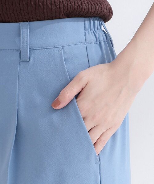 OPAQUE.CLIP(オペークドットクリップ)の「【接触冷感】ストレッチクロップドパンツ《洗濯機OK》(その他パンツ・レディース・ブラック/ブルー・38/40/42)」の16枚目の写真