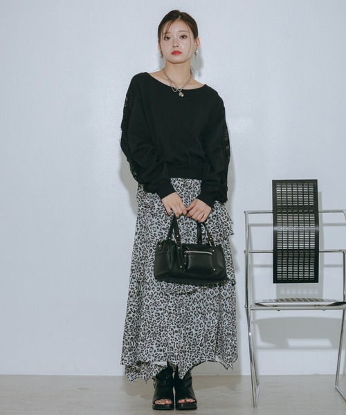 PAGEBOY(ページボーイ)の「【2WAY仕様】スタッズミニボストンバッグ(ショルダーバッグ・レディース・ブラック/ガンメタ・FREE)」の21枚目の写真