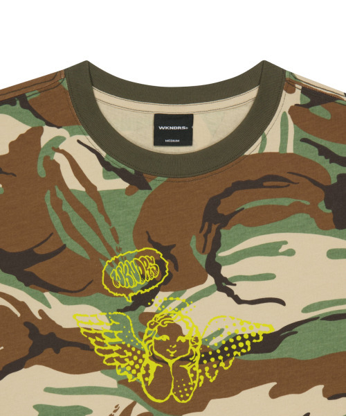 WKNDRS（ウィーキャンドース）の「PUTTO T-SHIRT (CAMO)（Tシャツ/カットソー・レディース・その他・X-LARGE/SMALL/MEDIUM/LARGE）」の3枚目の写真