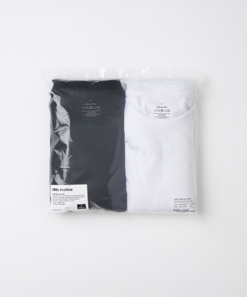 Millo Archive（ミロ アーカイブ）の「[2PACK] スタンダードチャプターロゴTシャツ [ミックス]（Tシャツ/カットソー・メンズ・その他・SMALL/X-LARGE/LARGE/MEDIUM）」の12枚目の写真