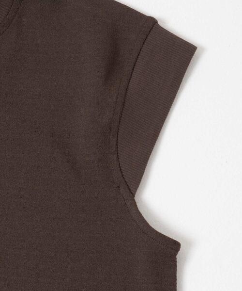 ITEMS URBANRESEARCH(アイテムズ アーバンリサーチ)の「カットジョーゼットフレンチTシャツ(Tシャツ/カットソー・レディース・ホワイト/ブラック/ブラウン・FREE)」の10枚目の写真