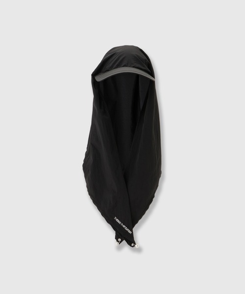 THINGS THAT MATTER(シングス ザット マター)の「SCARF DESIGN NYLON CAP / スカーフ デザイン ナイロン キャップ(キャップ・レディース・オフホワイト/ブラック・FREE)」の17枚目の写真
